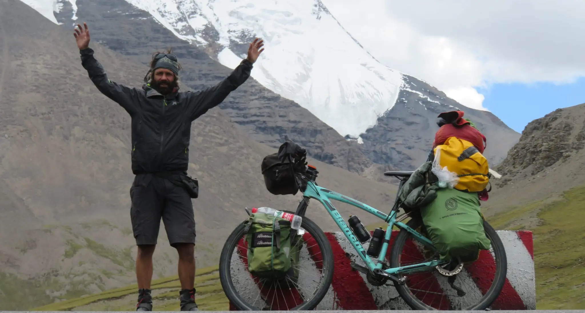 La traversata dell'Asia in bicicletta raccontata da Alessandro De Bertolini