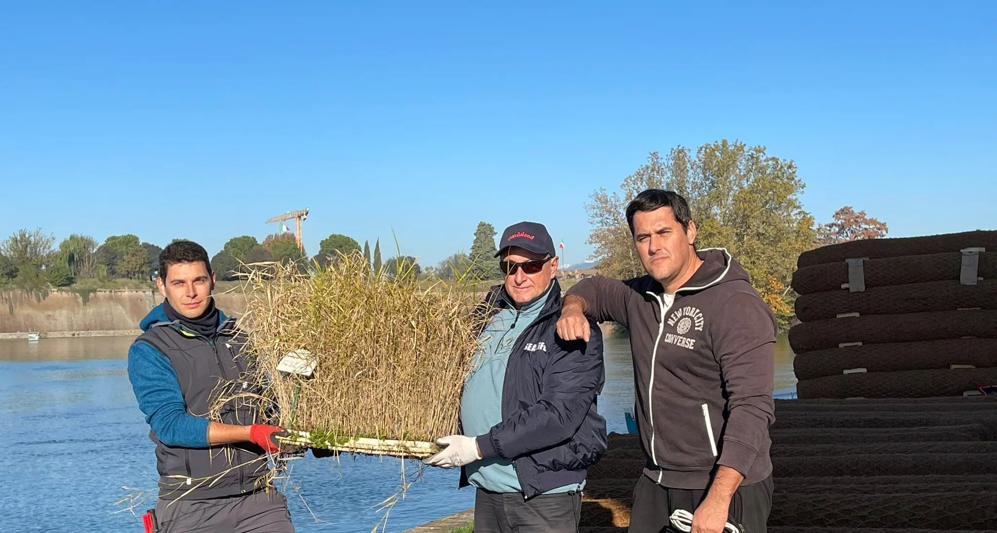 Peschiera: prove di ricostruzione dell'habitat ormai compromesso