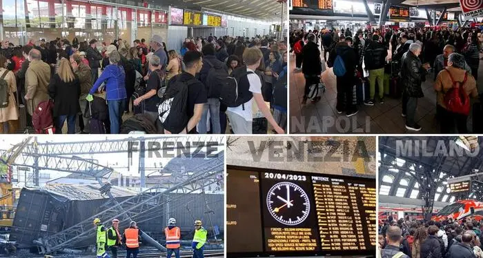 Treno deragliato a Firenze, caos nelle stazioni