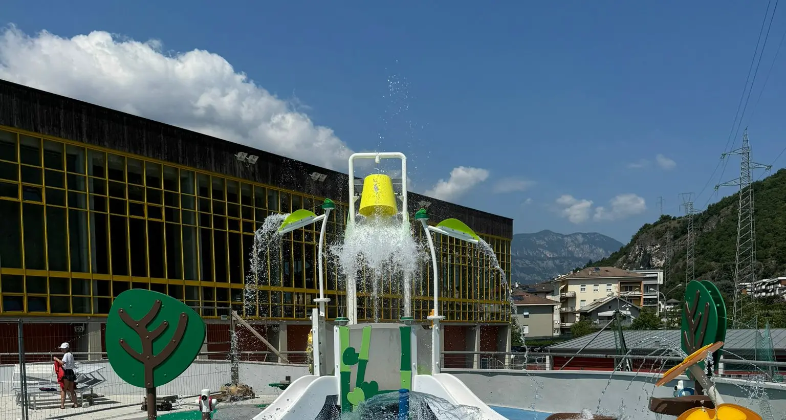 Mentre a Gardolo apre il nuovo Spray Park, per tornare al Manazzon ci sarà da aspettare il 2026