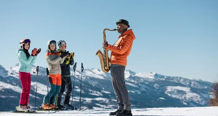 Musica “calda” tra i paesaggi invernali: Dolomiti Ski Jazz nelle valli di Fiemme, Cembra e Fassa