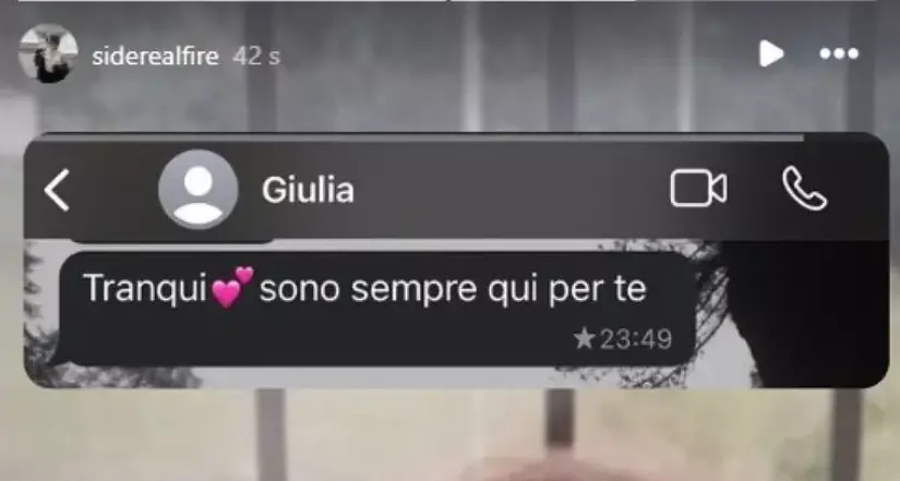 Elena Cecchettin posta su whatsapp di Giulia: «Sono sempre qui per te»