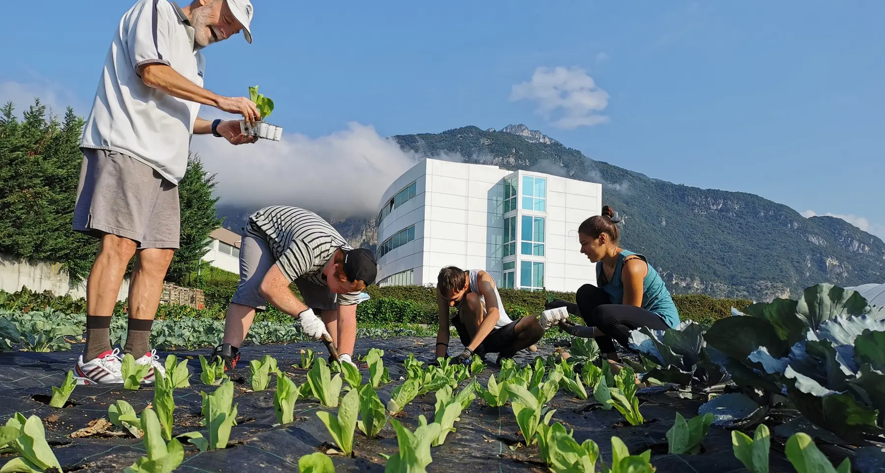 Rovereto, al Polo Meccatronica a pochi metri dalle stampanti 3d l’orto biologico di Villa Maria