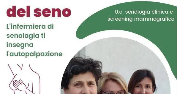 Tumore al seno, l'autoesame prima prevenzione: la “guida” delle infermiere per le donne trentine