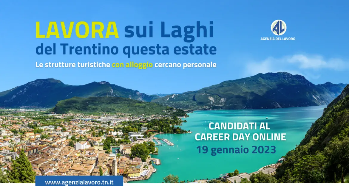 I laghi trentini cercano personale: per ciascun candidato un’autopresentazione di 5 minuti