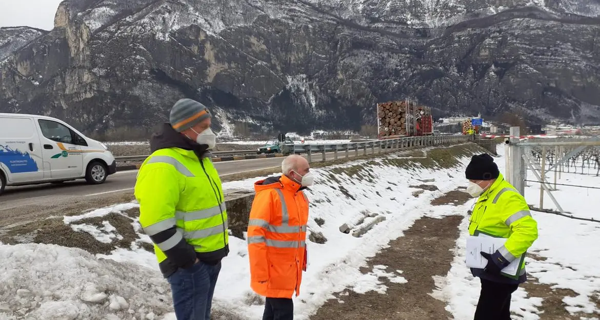 Collegamento ciclopedonale tra Mezzolombardo e le stazioni ferroviarie e di bike sharing di Mezzocorona: consegnati i lavori
