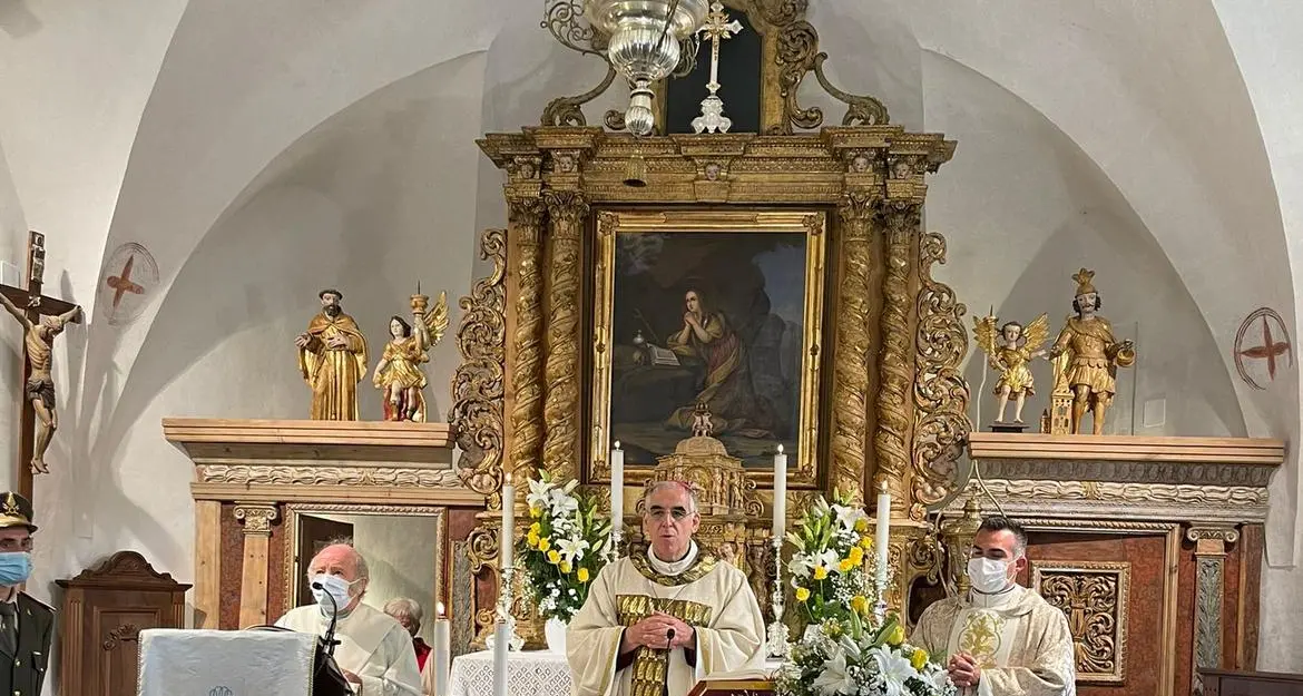 Restituita alla comunità la chiesa di Palù del Fersina: la cerimonia al termine del restauro