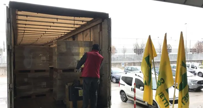 Da Coldiretti 30.000 confezioni di pasta ai bisognosi