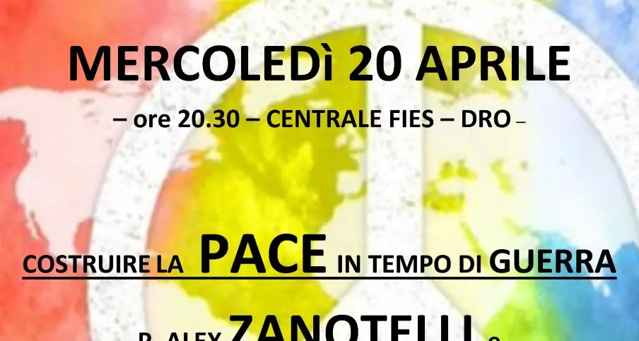 “Costruire la pace in tempo di guerra”: Zanotelli e Comina alla Centrale di Fies