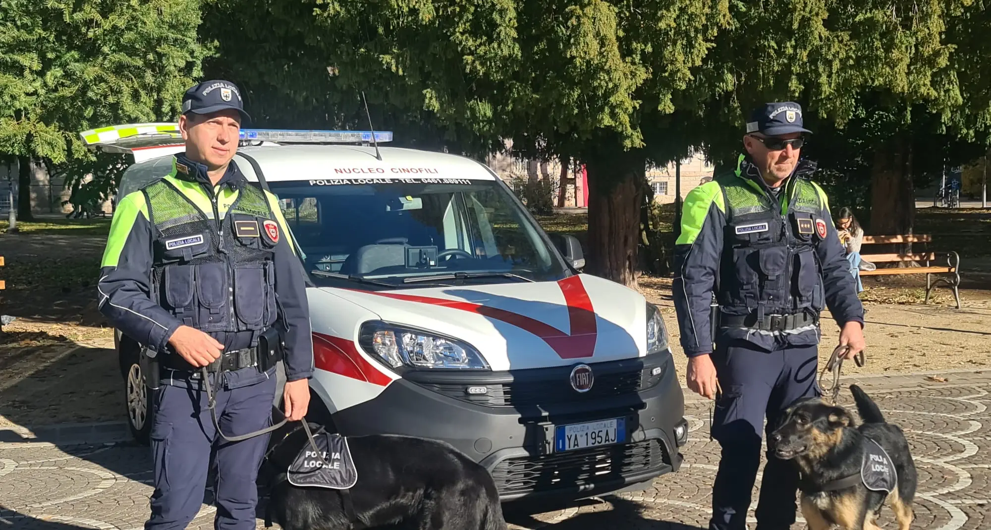 Lotta allo spaccio, a Trento prima operazione con i cani antidroga