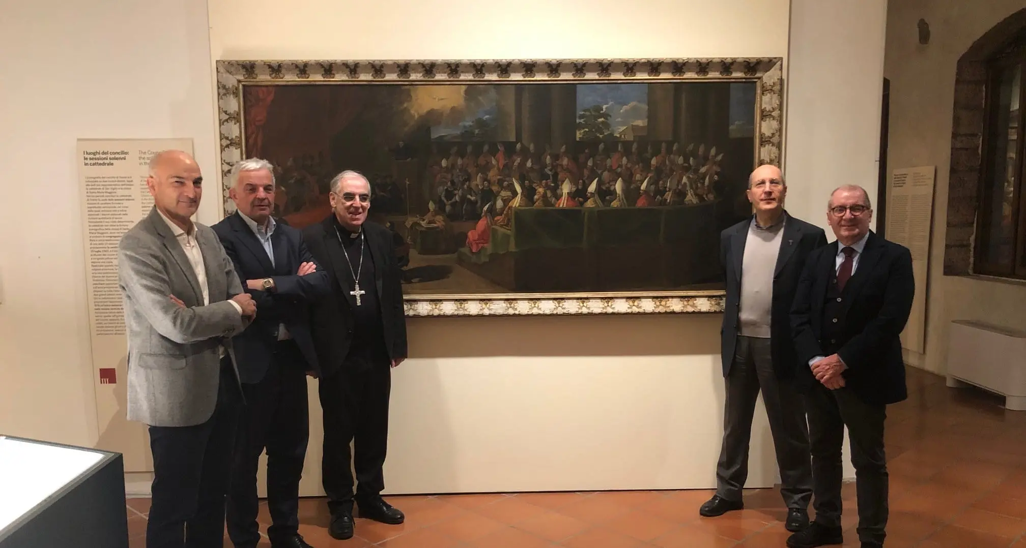 Al Museo Diocesano Tridentino arriva un dipinto storico sul Concilio di Trento