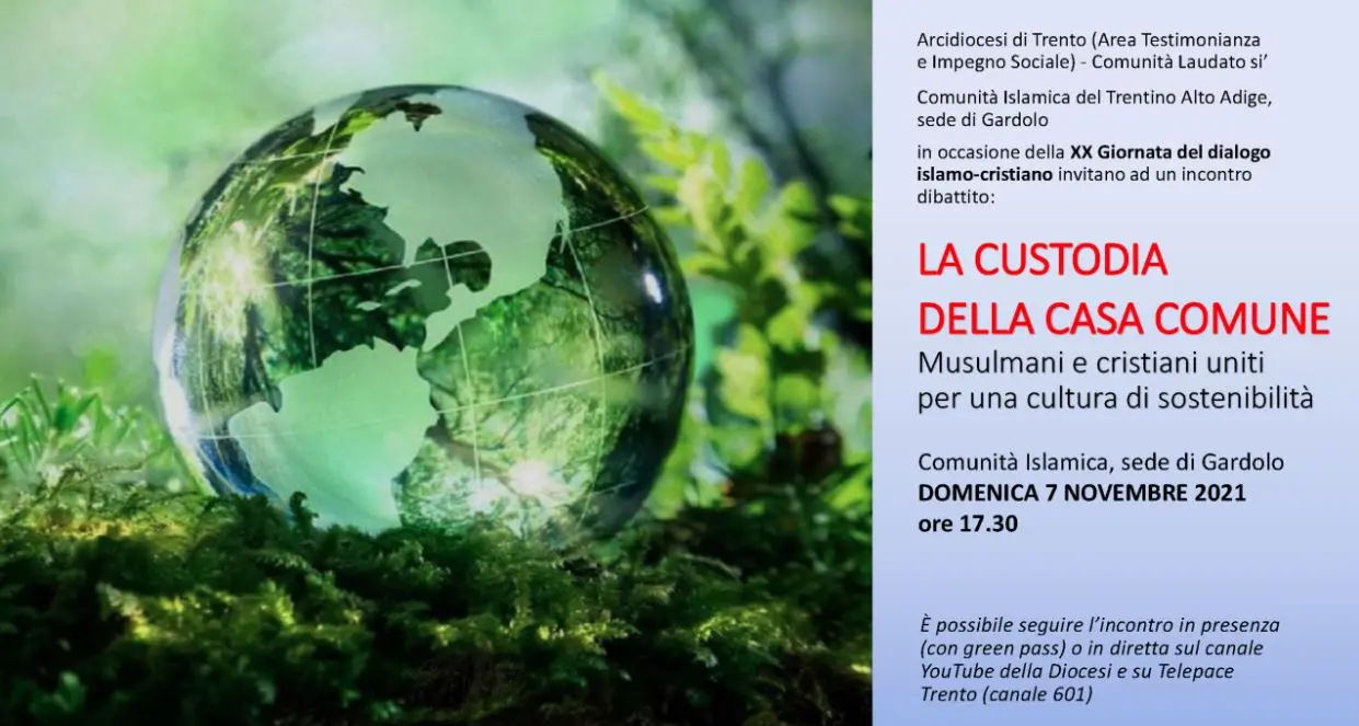 La cultura della sostenibilità: a Gardolo l’incontro fra islamici e cristiani