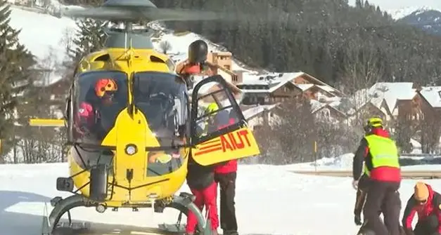 Migliora Carluccio Sartori, scialpinista veneto sopravvissuto 20 ore sotto la neve in Badia