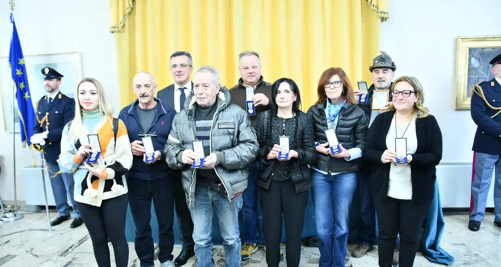 Giornata della memoria, medaglie d’onore a 8 ex militari trentini catturati dopo l’8 settembre e deportati nei lager