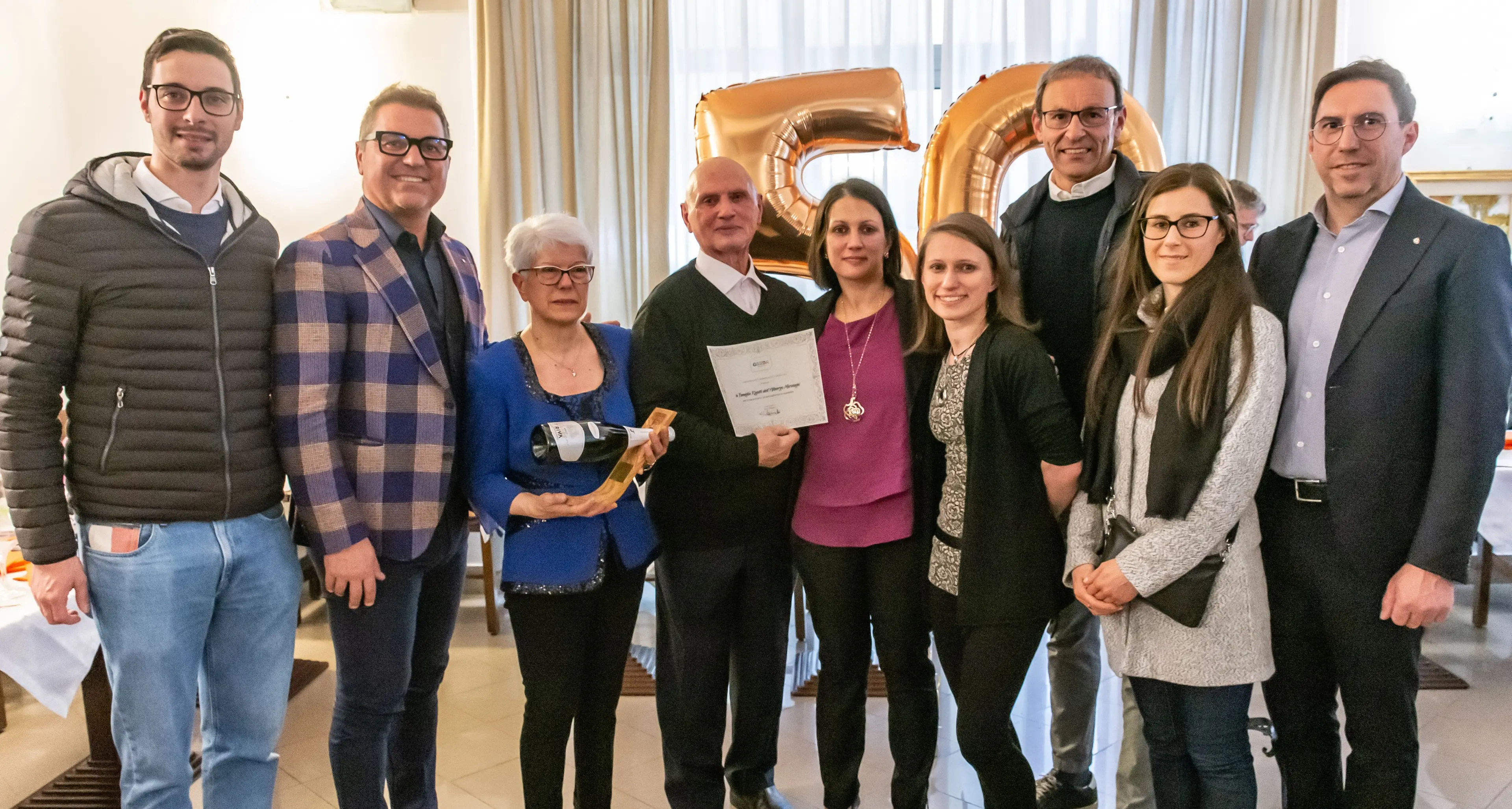 La Valle dei Laghi festeggia 50 anni di storia dell'Albergo Miralaghi