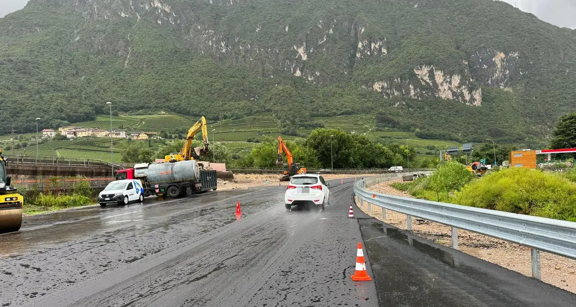 Bypass di Ravina, tangenziale riaperta anche in direzione nord