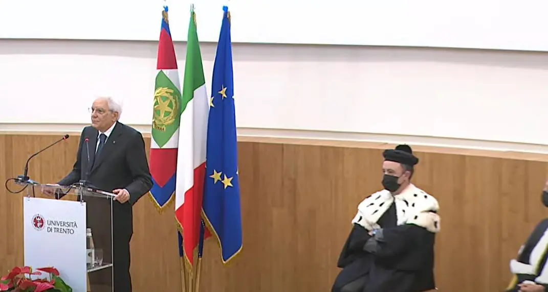 Mattarella: «Antonio Megalizzi non aveva solo curiosità ma il desiderio di comprendere e far comprendere»