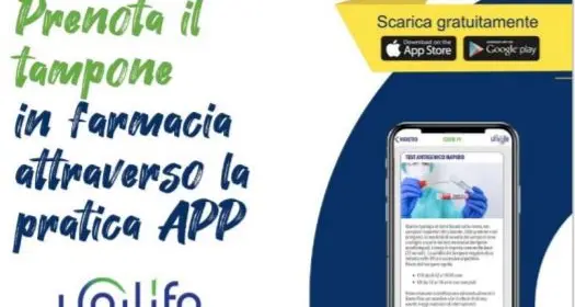 Green pass: in Trentino arriva l’app di Unifarm per prenotare i tamponi in farmacia