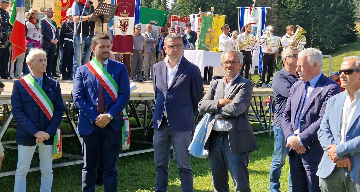 Da Malga Zonta un inno a libertà e democrazia. Alle celebrazioni la partigiana Teresa Peghin