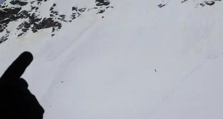 Valanga in Vallesinella, nessuna persona coinvolta