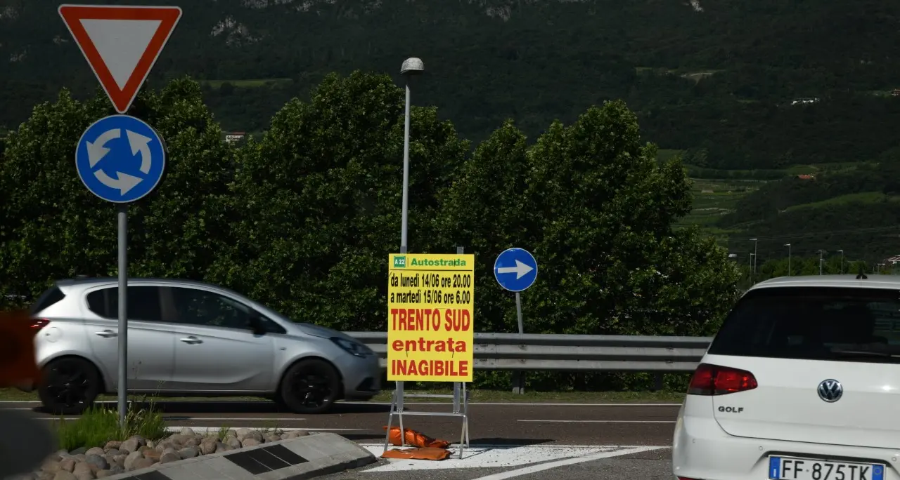 Trento, iniziati i lavori al viadotto sopra l’ex Zuffo: disagi per gli automobilisti