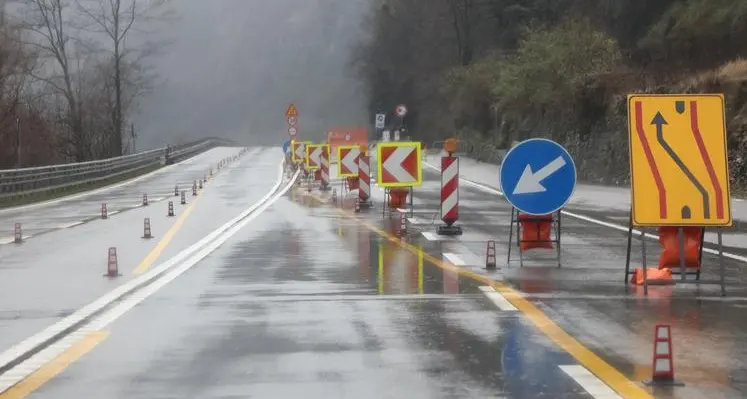 Statale della Valsugana: Lunedì 18 riapre anche in direzione Trento. Ancora limitazioni sul ponte colpito dalla frana