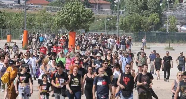Il popolo del Blasco verso la Music Arena: finora sono 15mila