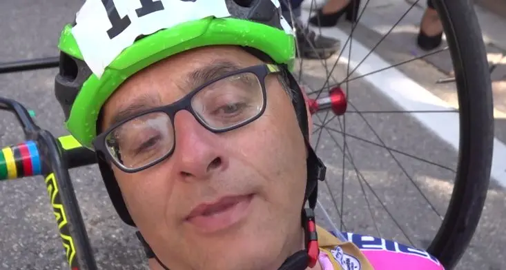 Scontro contro un’auto nel veronese, muore il campione di hand bike Andrea Conti
