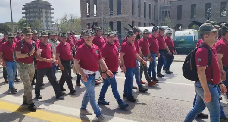 Alpini del Triveneto riuniti a Conegliano, 1500 le penne nere dal Trentino