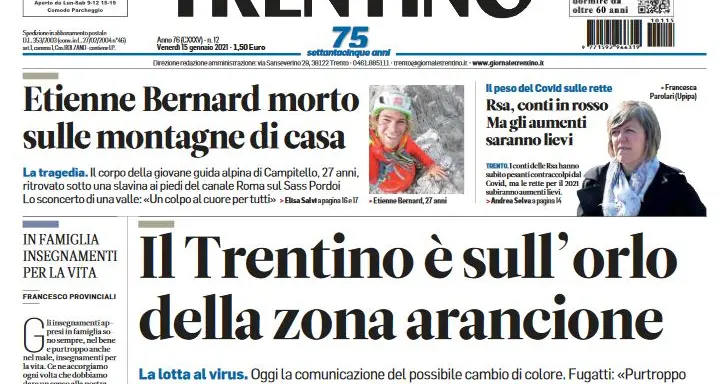 Il quotidiano Trentino chiude. Domani l’ultima uscita in edicola