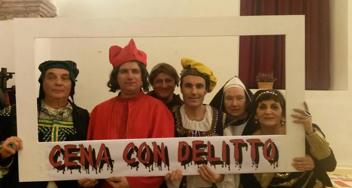 Cena di beneficenza… con delitto il primo di aprile a Trento. E non è un pesce